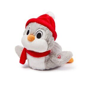 Holiday Lane Kids Animated Plush Penguin Figure Decor Multicolor Size OS NWT